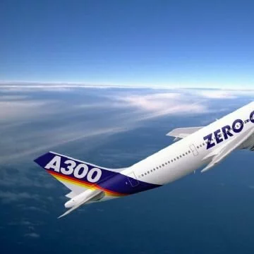 Zero-G' Airbus - A300 (foto tratta da http://www.esa.int)
