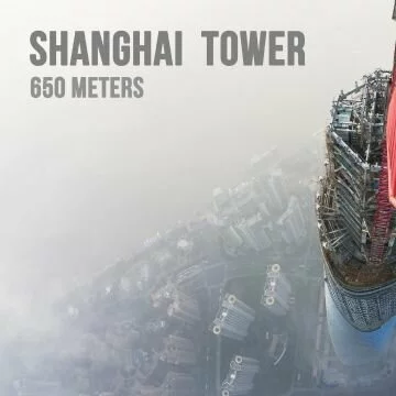 La celelebra scalata della Shangai Tower da parte di due Russi